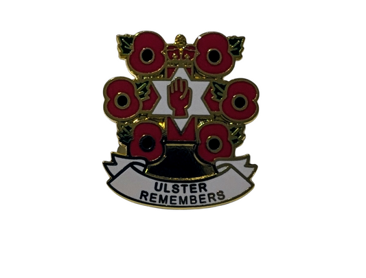 Ulster remembers pin badge