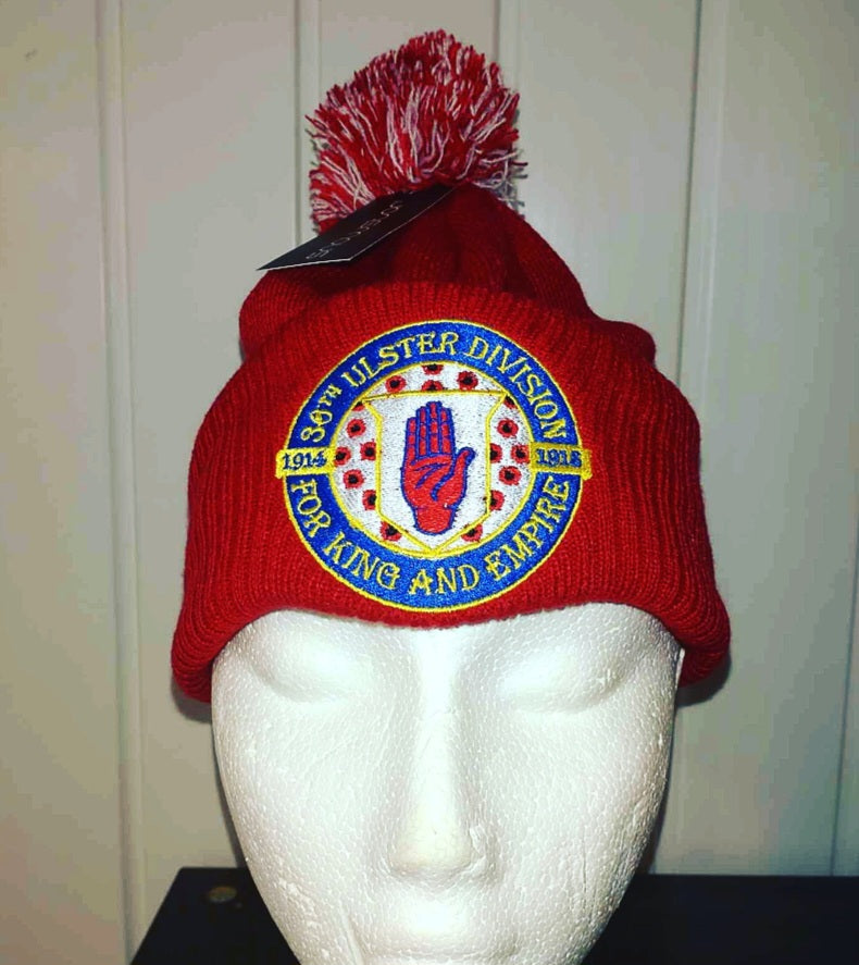 36th Ulster Division bobble hat.