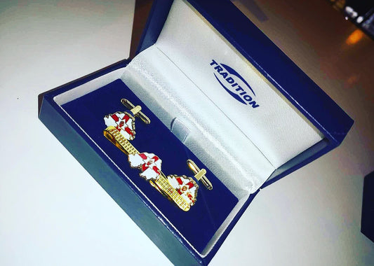 Our wee Country tie & cufflink set