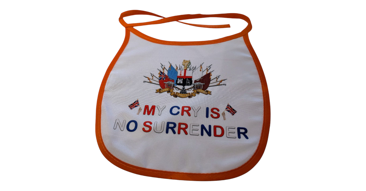 Apprentice boys baby bib
