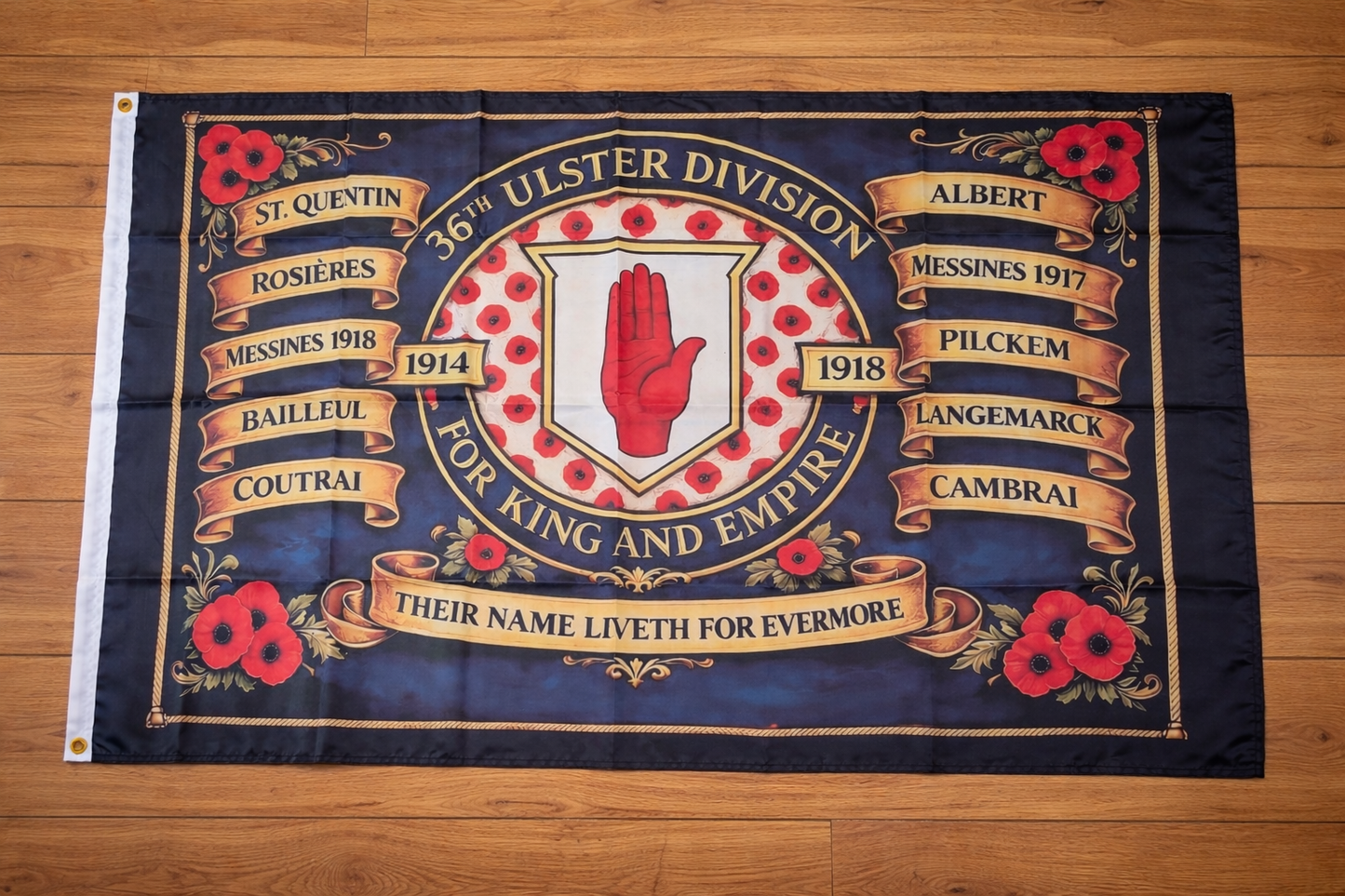 36th ulster division flag.