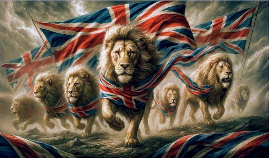 British lion flag