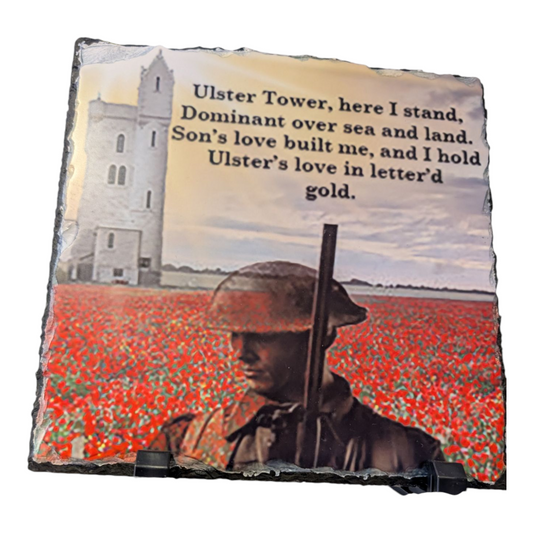 Ulster Tower rock slate