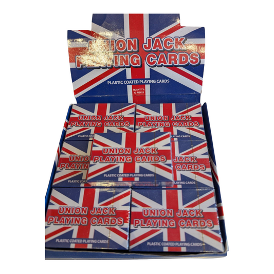 Union jack playing cards