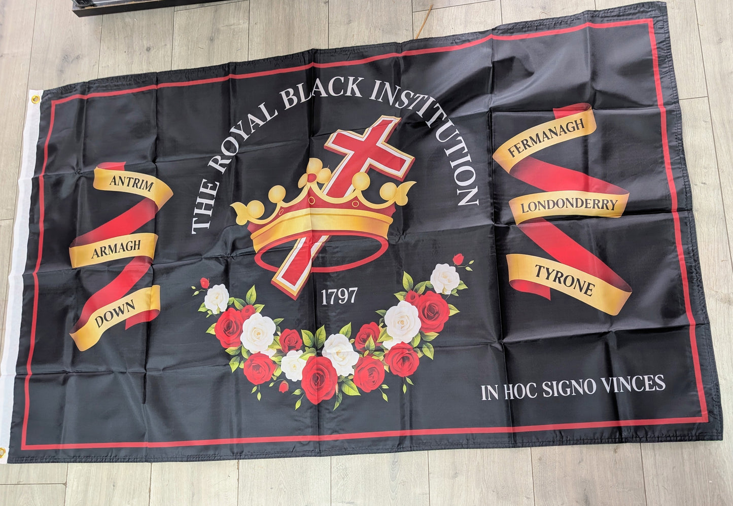 Royal black flag