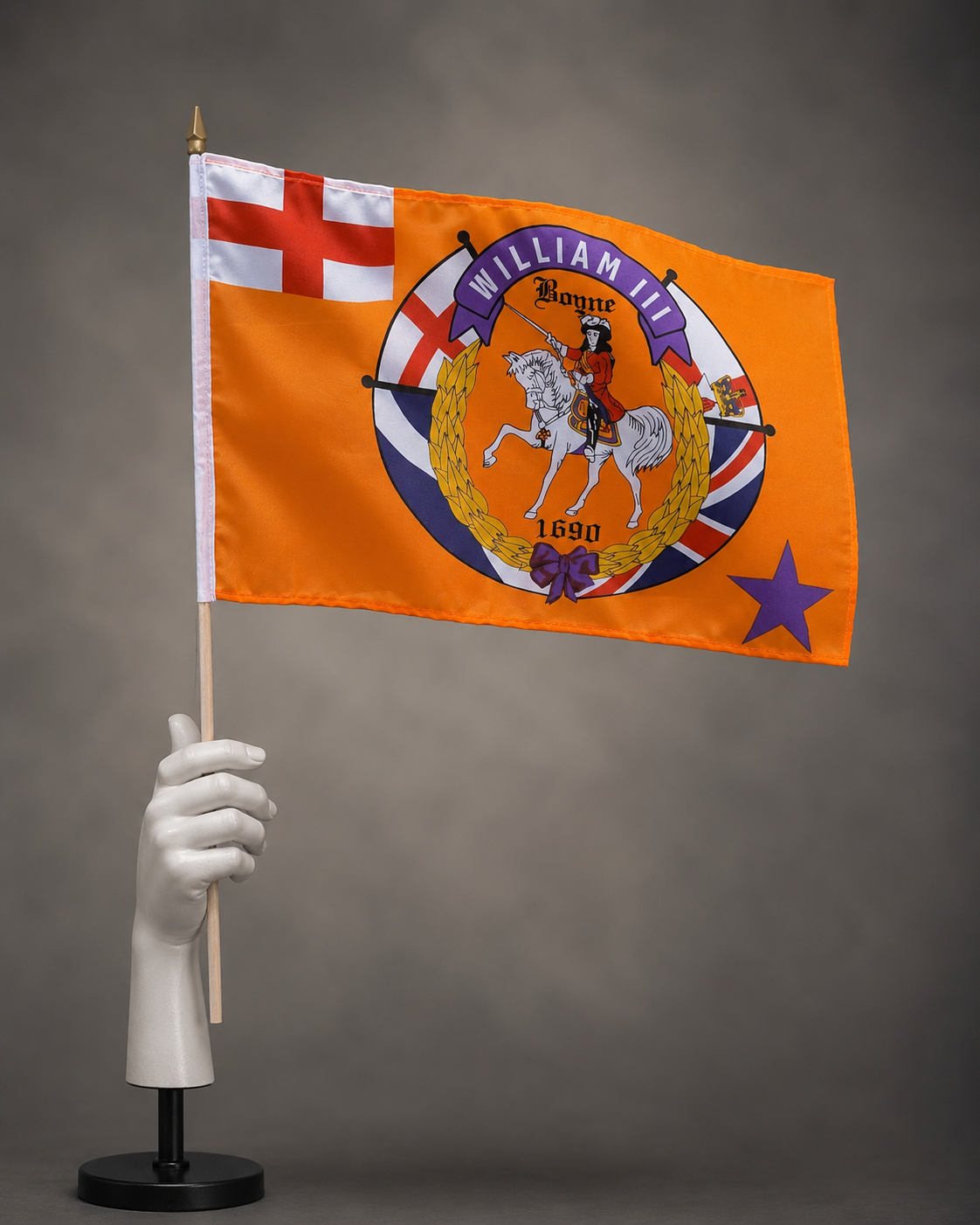 King billy hand flag