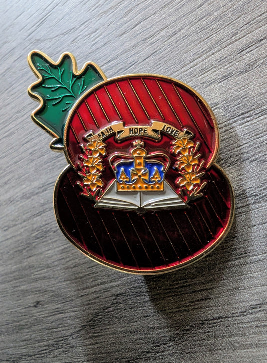 Faith hope & love poppy