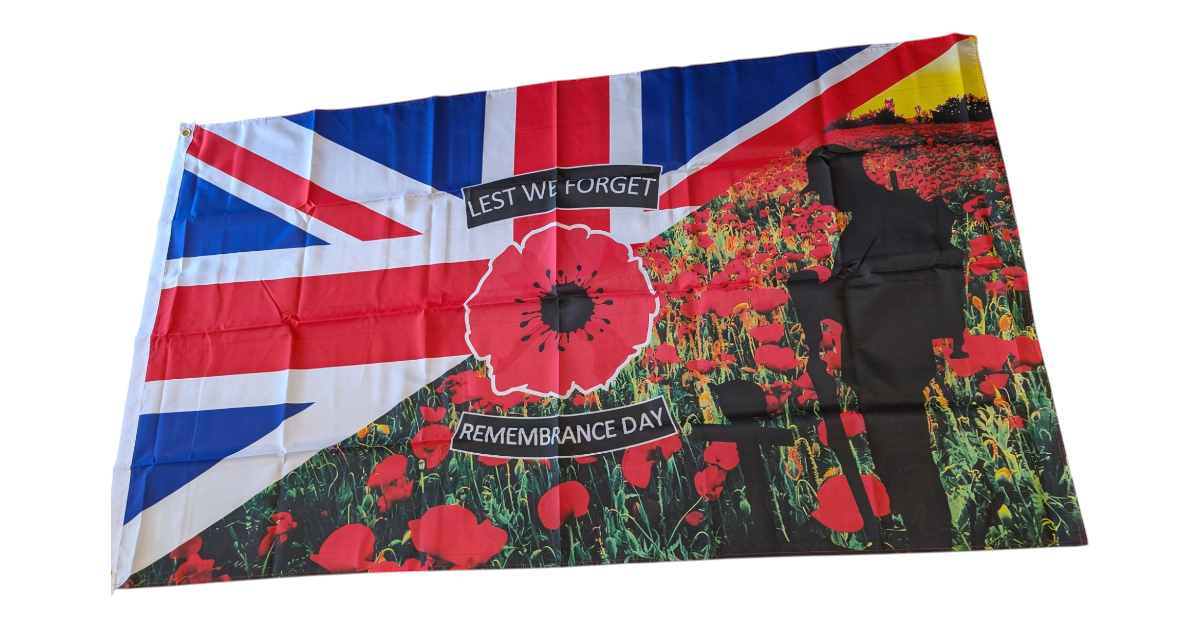 Remembrance flags