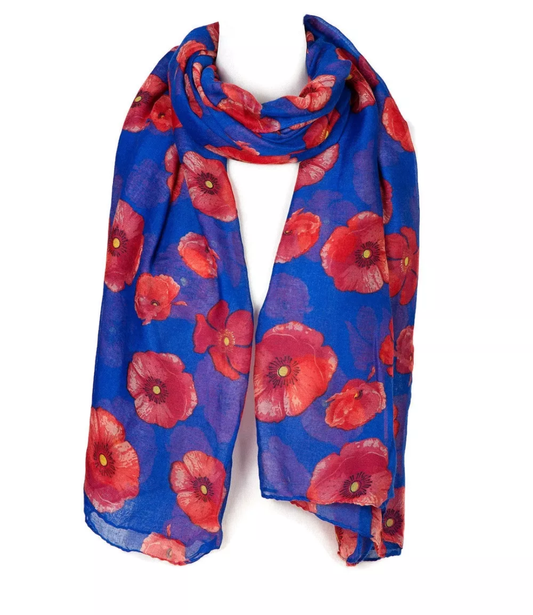 Women's Poppy scarf