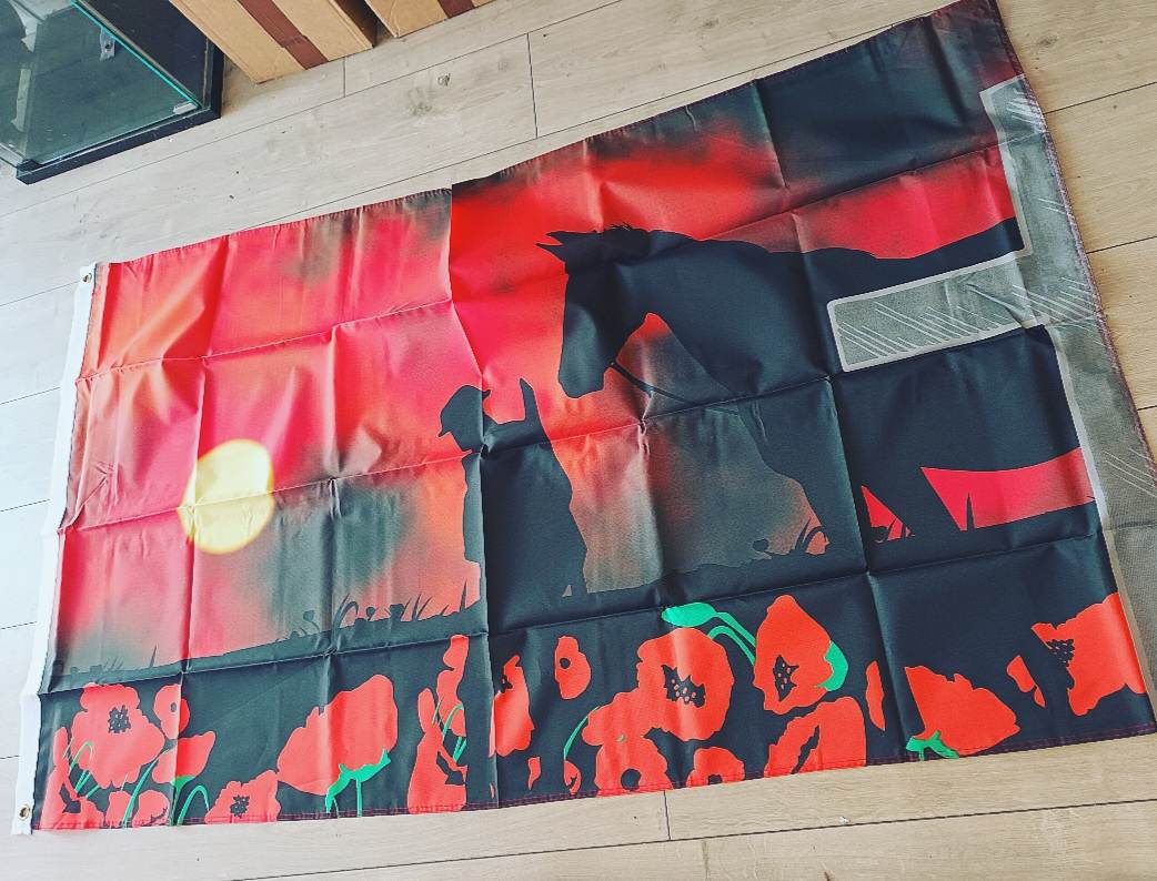 Lest We Forget Flag