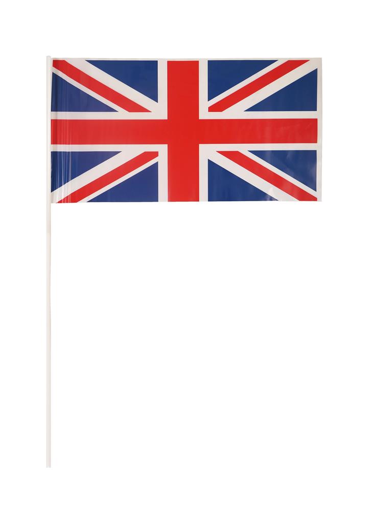 Plastic Union Jack Hand Flag