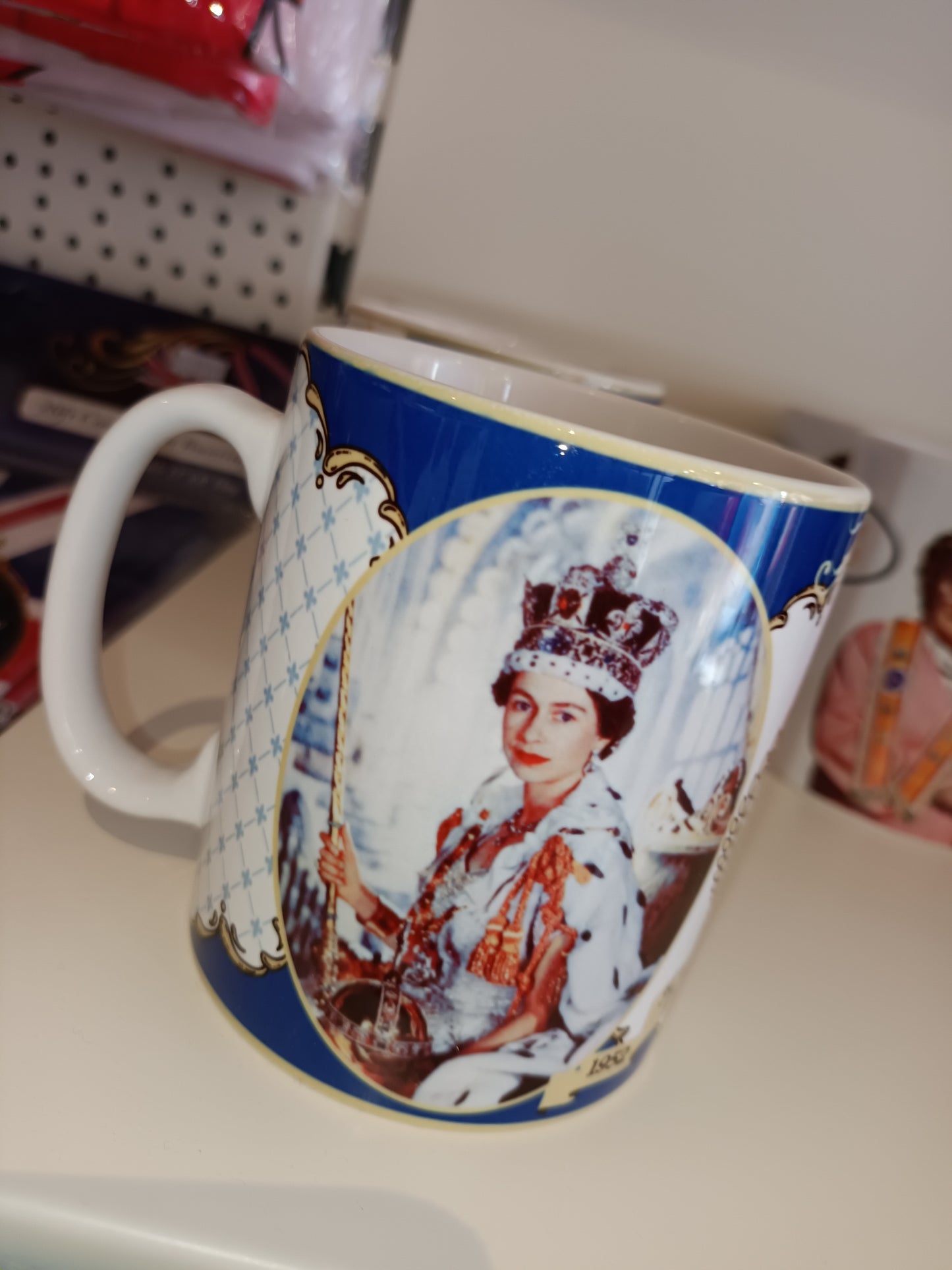 Diamond Jubilee Queen mug