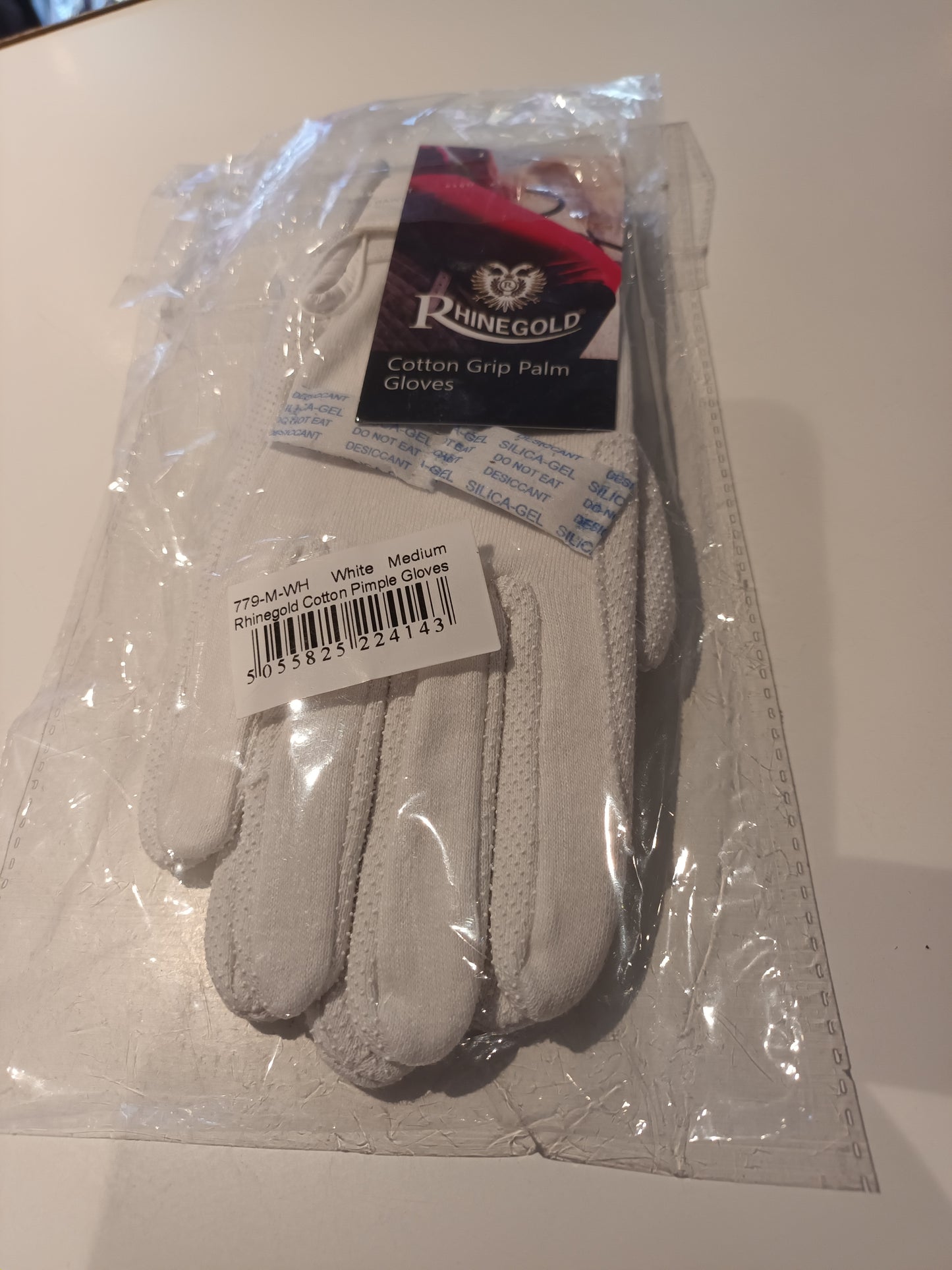 White Drummers Gloves