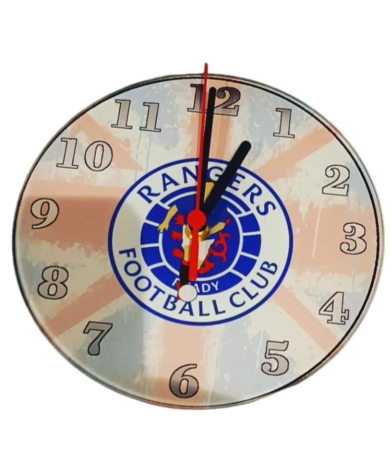 Rangers FC Clock – Wee Spot In Ulster