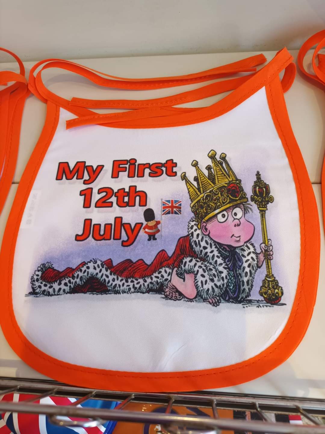 My 1st 12th Baby Bib