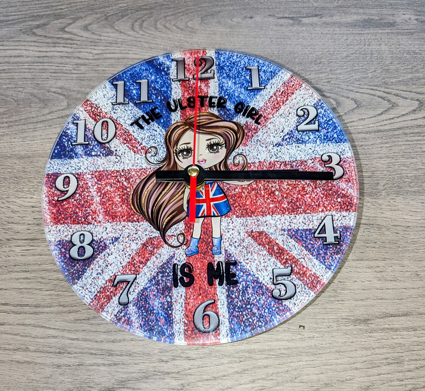 Ulster girl clock