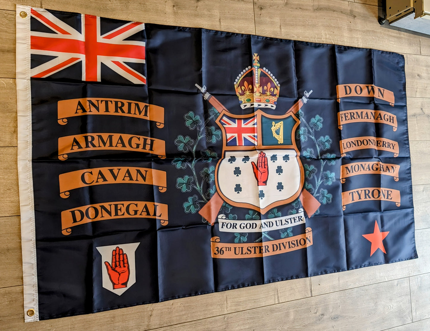 36th Ulster division flag