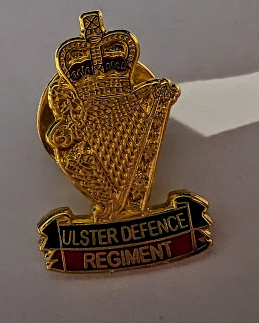 Ulster defence regiment pin badge