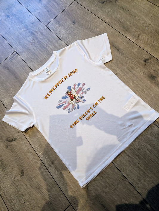 King Billy's on the wall kids tshirt