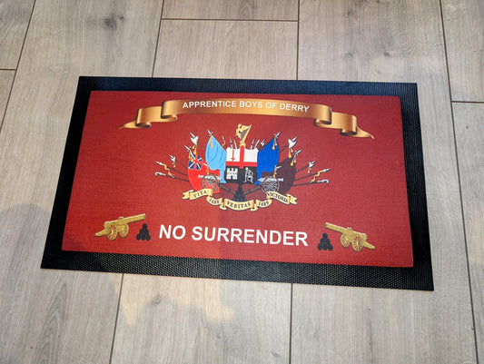 Apprentice boys of Derry bar mat