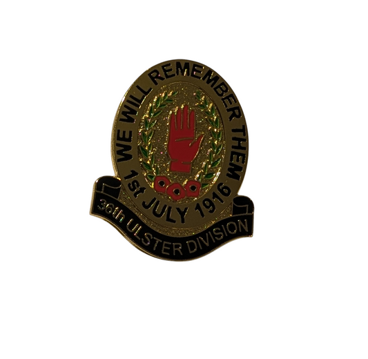 36th pin badge