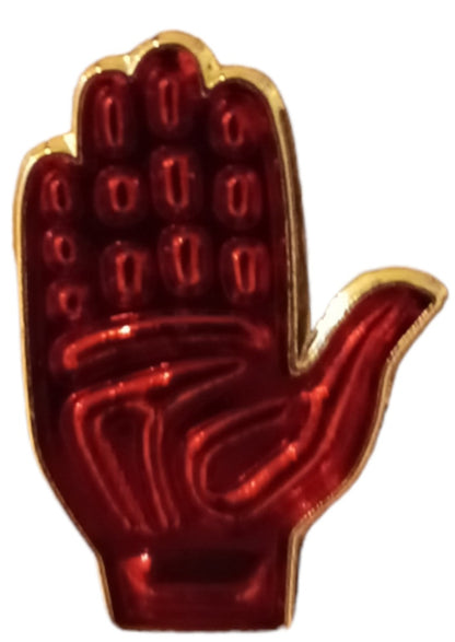 Red Hand Of Ulster Pin Badge