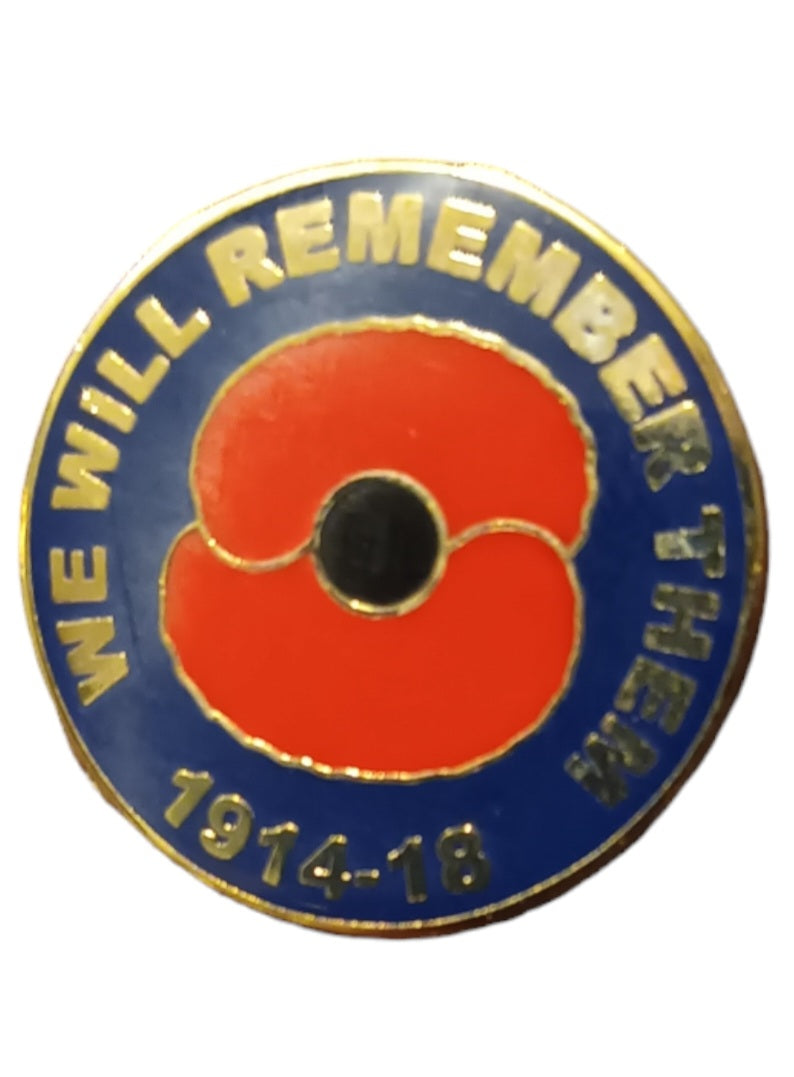 We will remember them Pin badge.