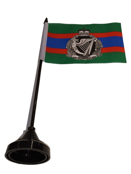 Royal irish table flag