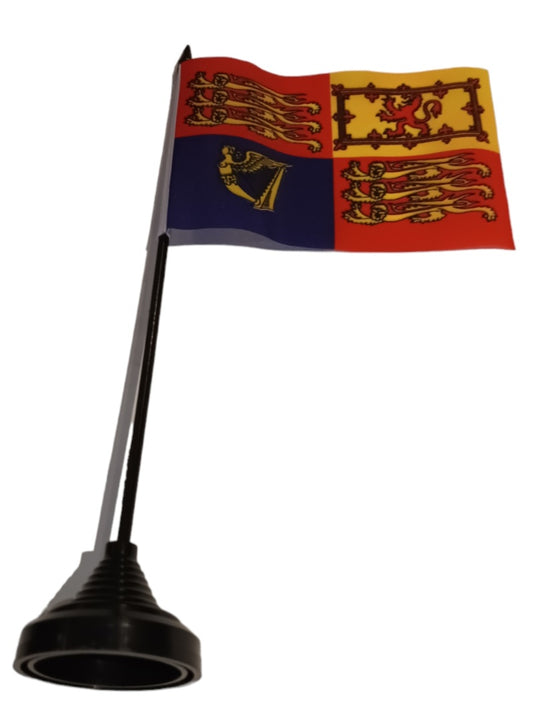 Royal standard table flag