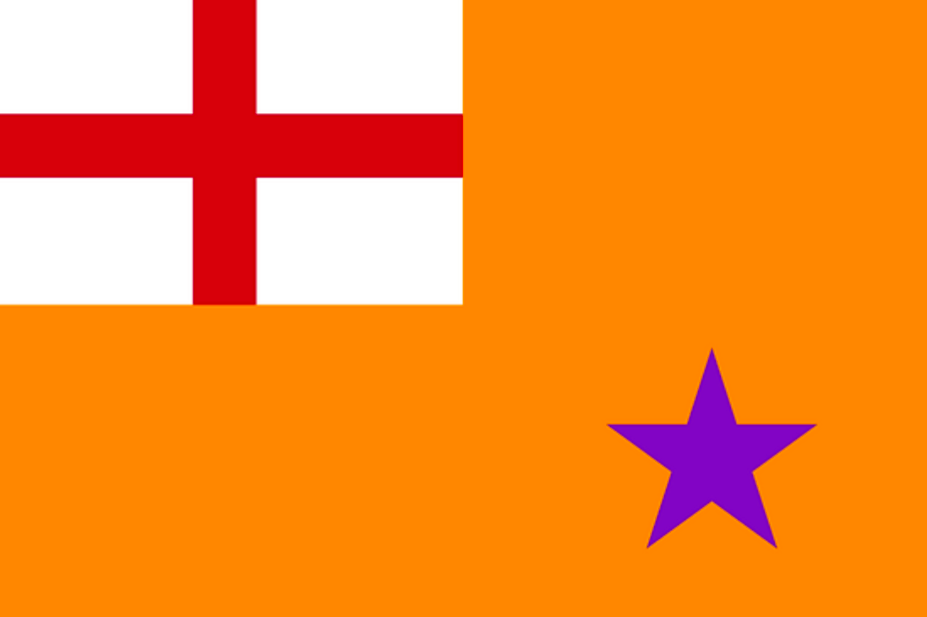 Extra large orange standard