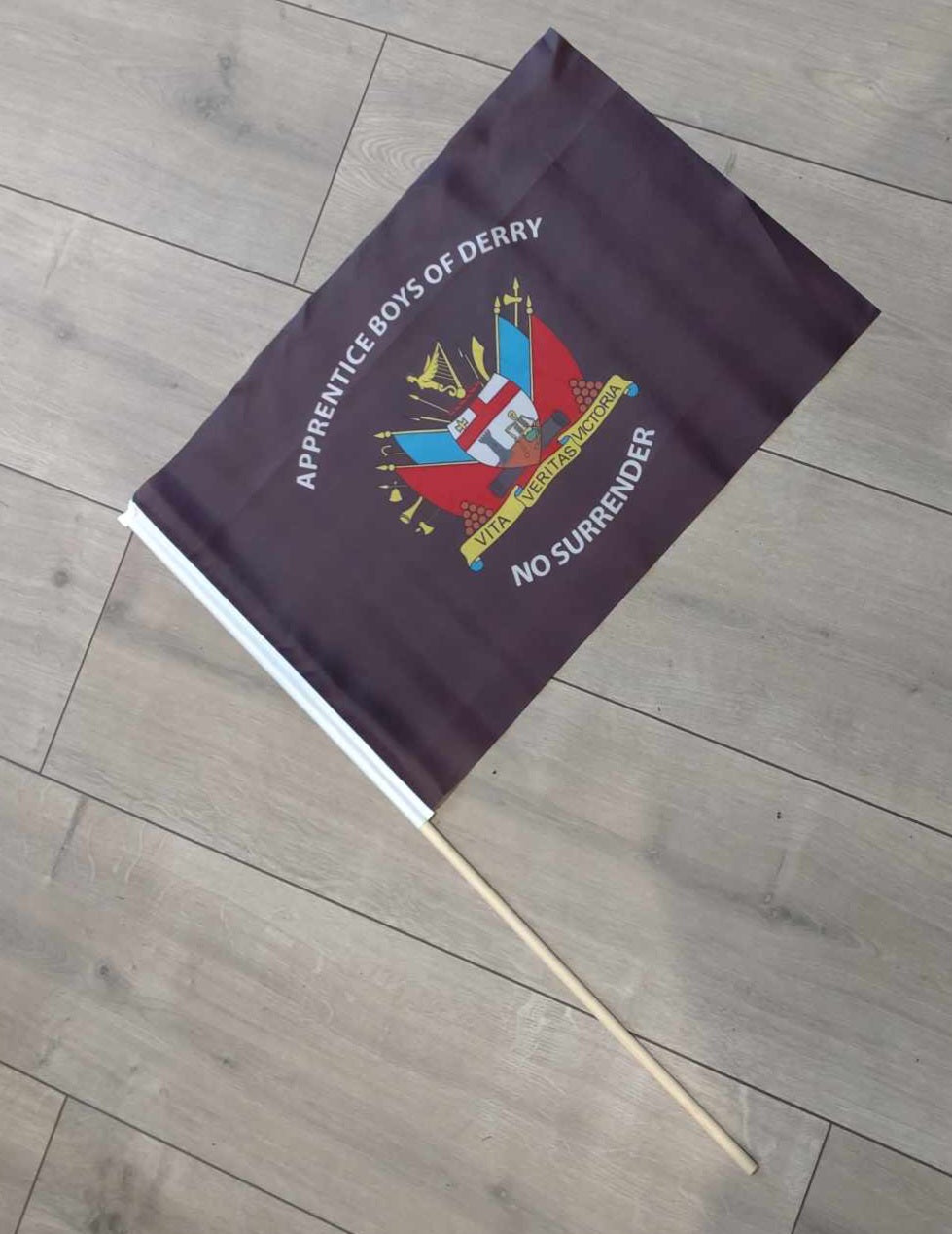 Apprentice boys of derry hand flag