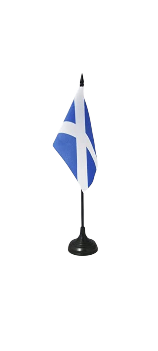 Scottish table flag