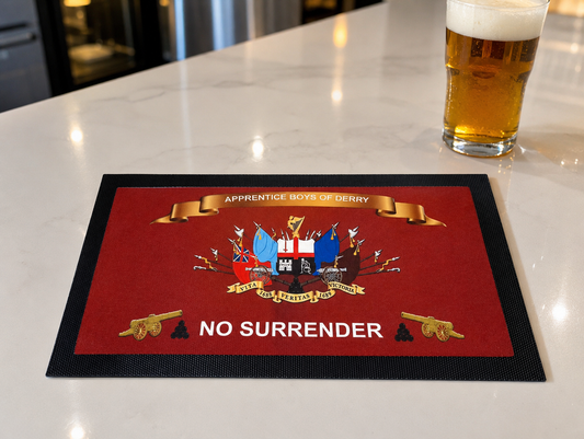 Apprentice boys of Derry bar mat