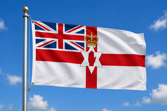 Ulster Flag With Union Jack