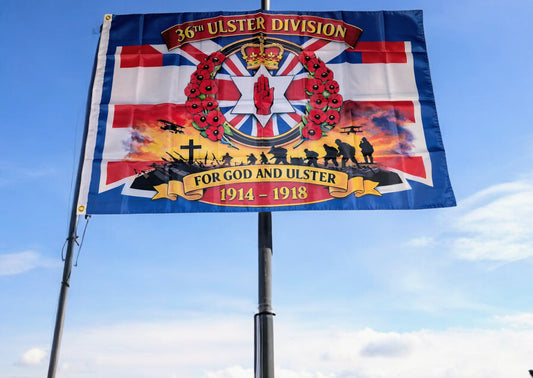 Battle of the somme anniversary flag