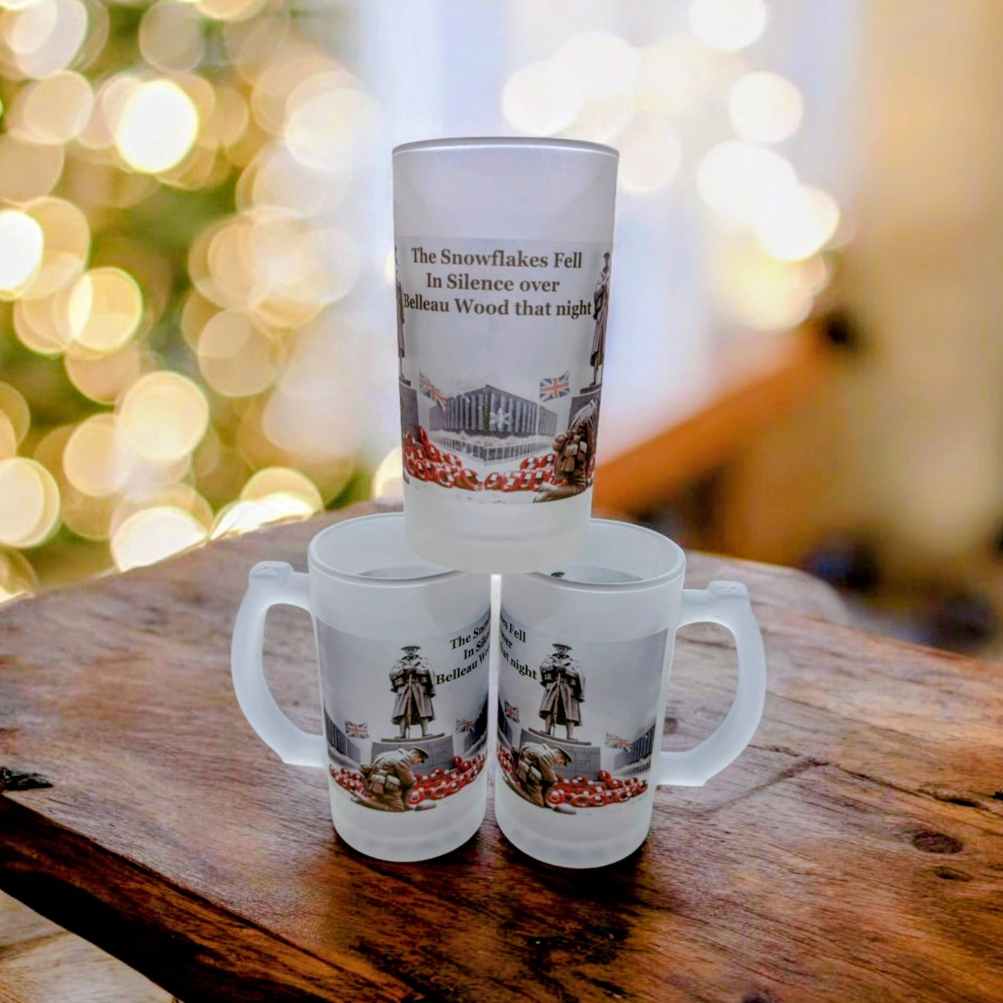 Belleau Wood pint glass