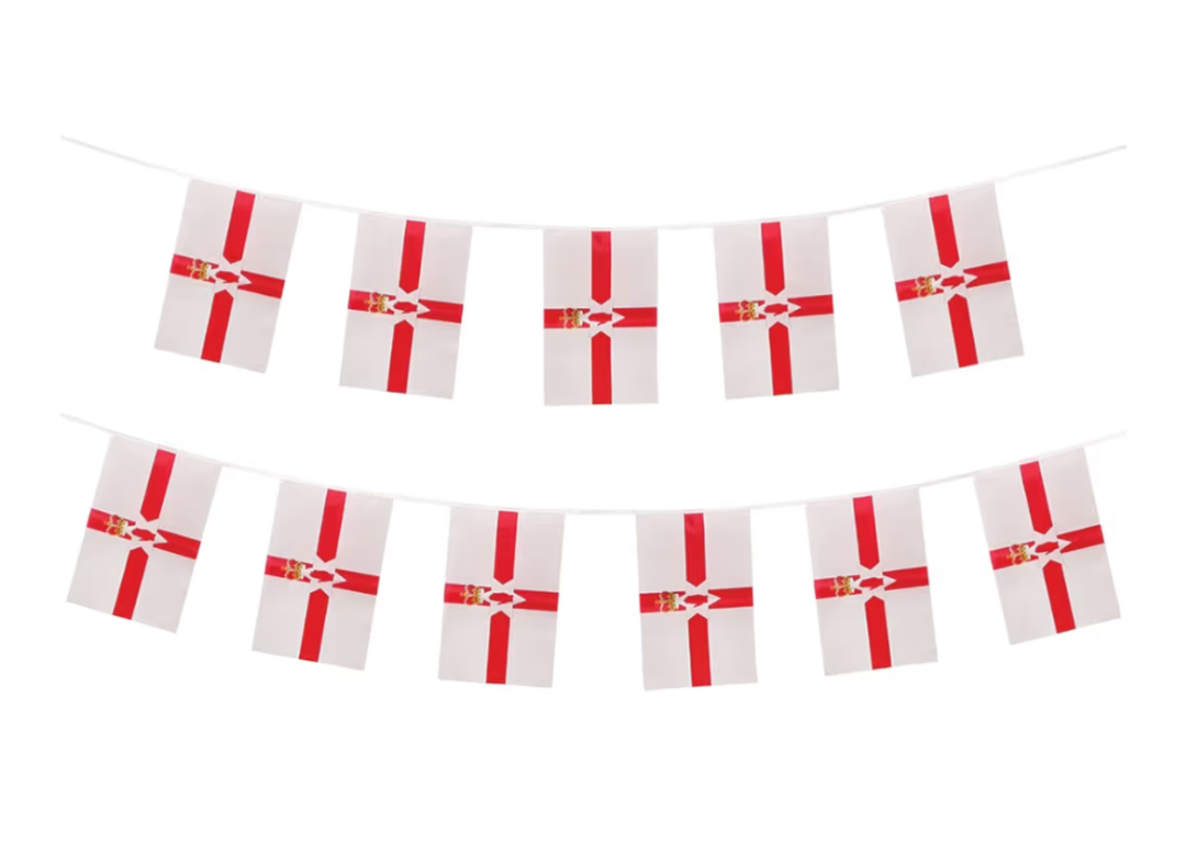 Ulster flag bunting