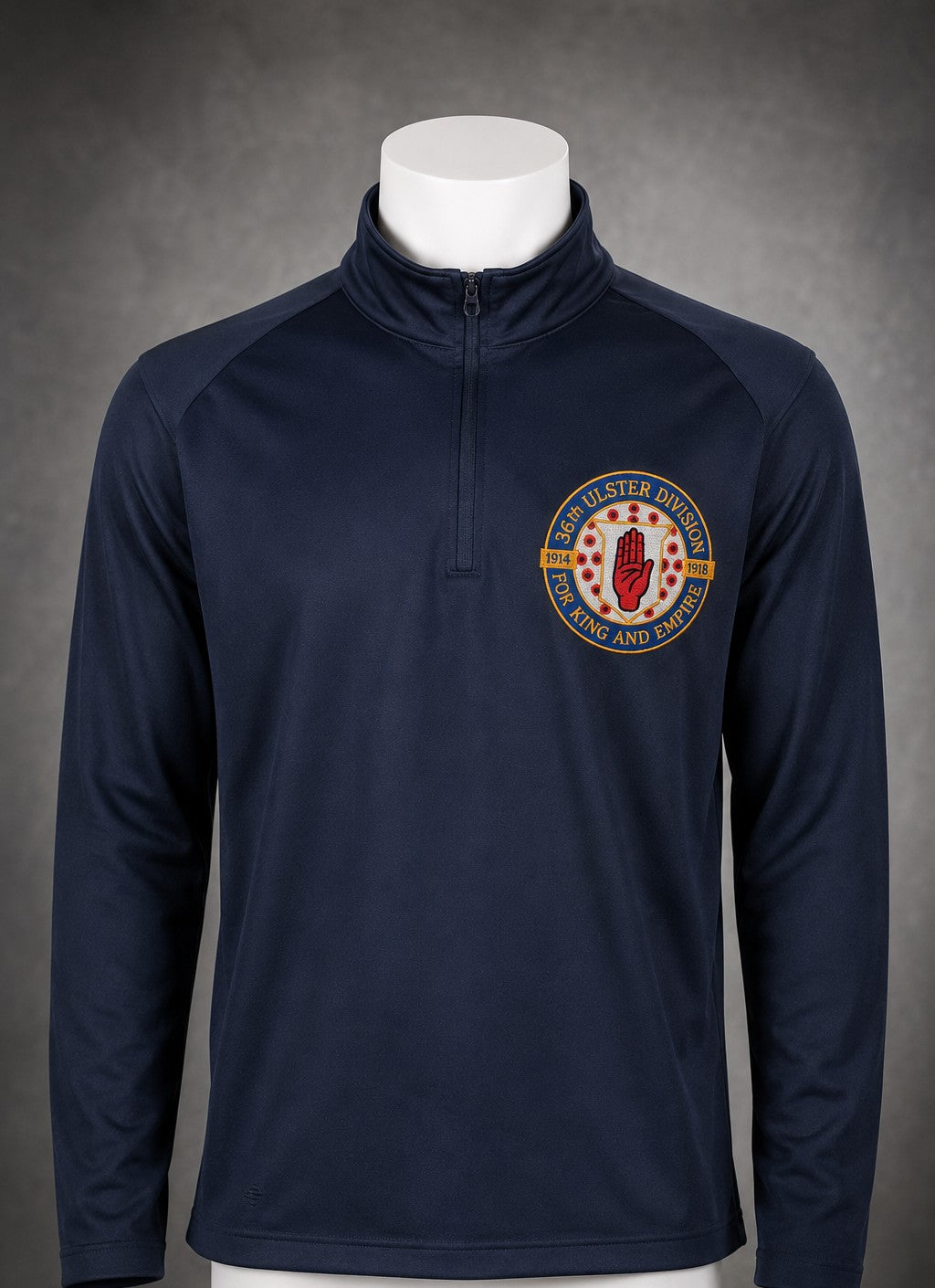 36th Ulster division quarter zip