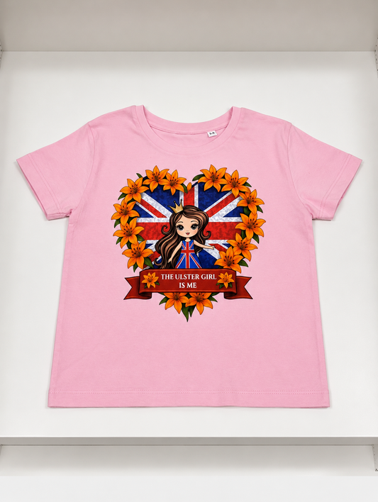 Ulster girl adult t-shirts