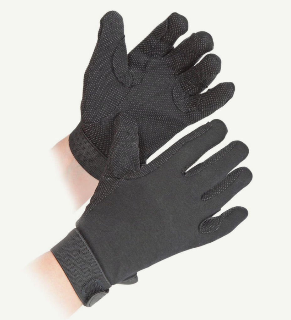 Black Drummers Gloves