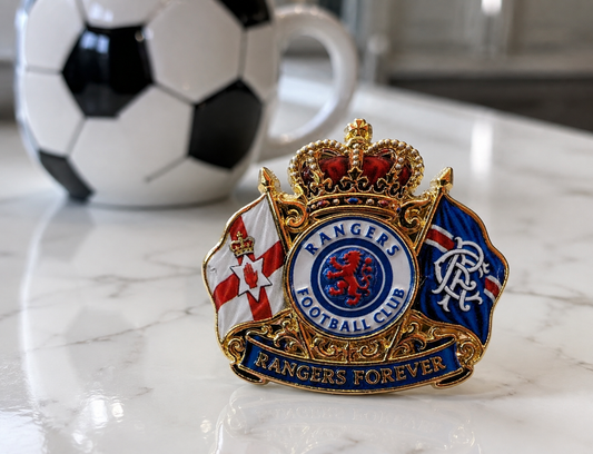 Rangers forever pin badge