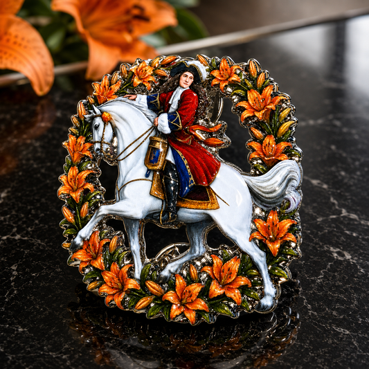 King billy pin badge