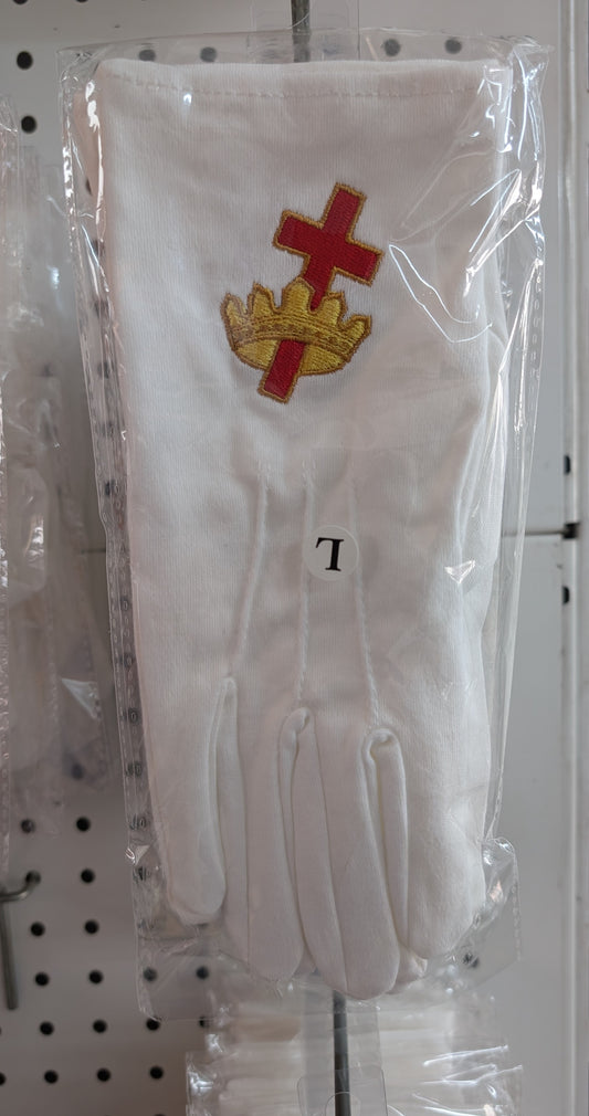 Royal Black Gloves