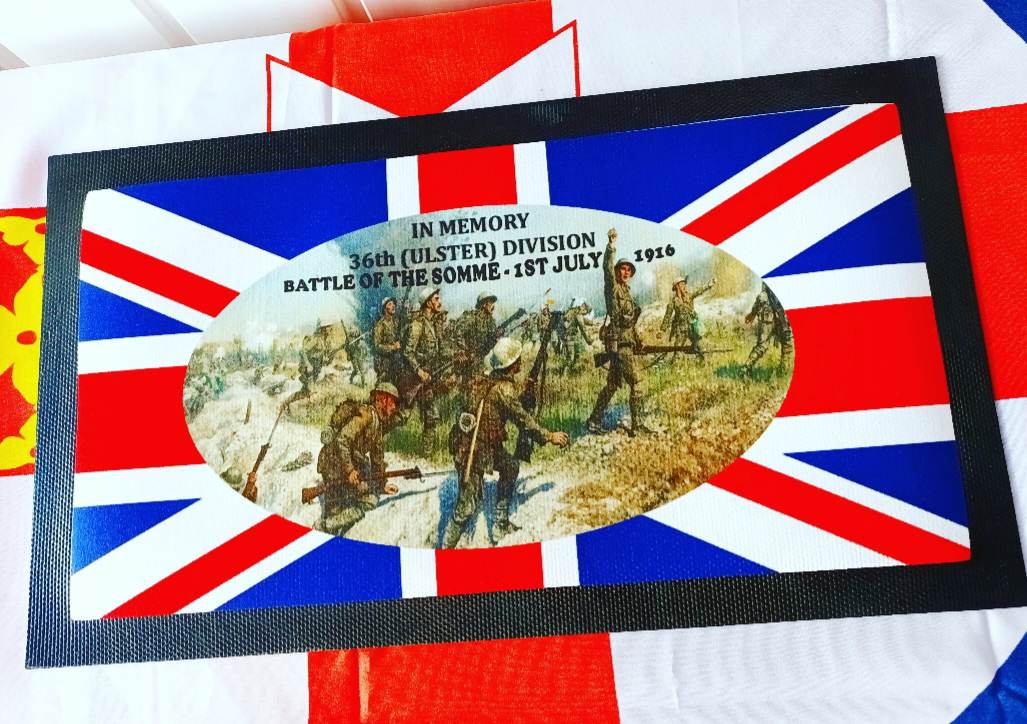 36th Ulster Division Bar Mat