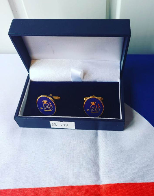 Arch Purple Cufflinks