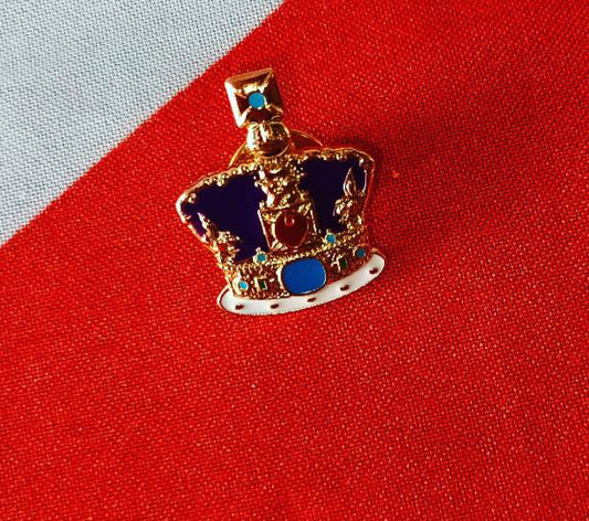 Kings Crown Pin Badge