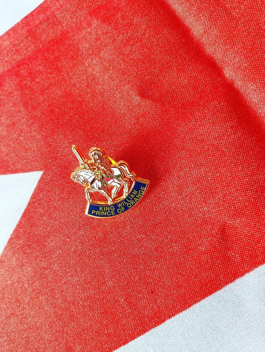 King Billy Pin Badge