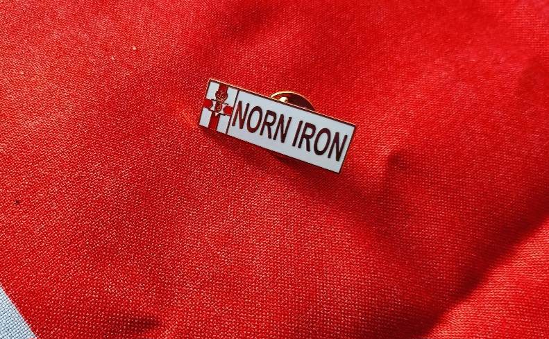 Norn Iron Pin Badge