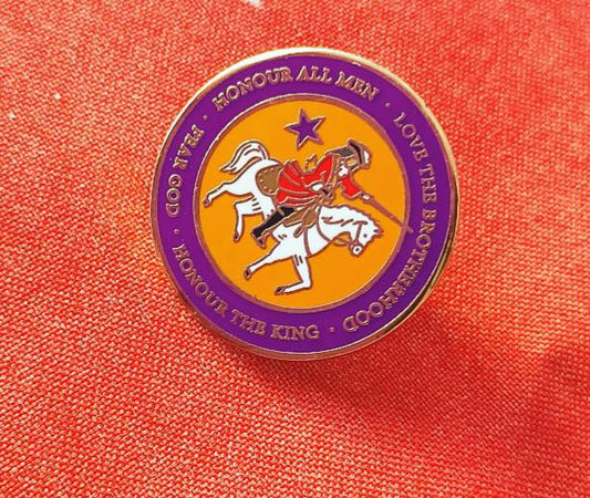 Orange Order Brotherhood Pin Badge