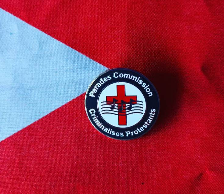 Parades Commission Pin Badge